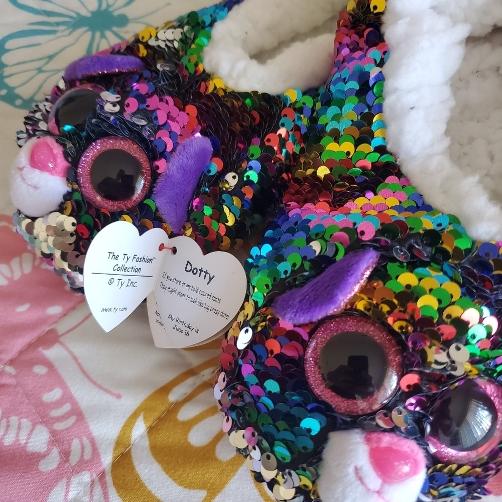 Cute TY Brand Kids Slippers - Picture 2 of 5